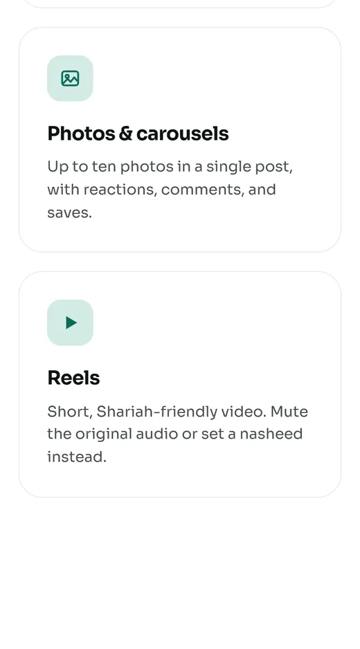 Reels & media — captured from the live Hudood product site